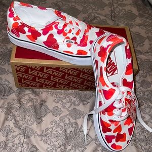 Vans heart shoes